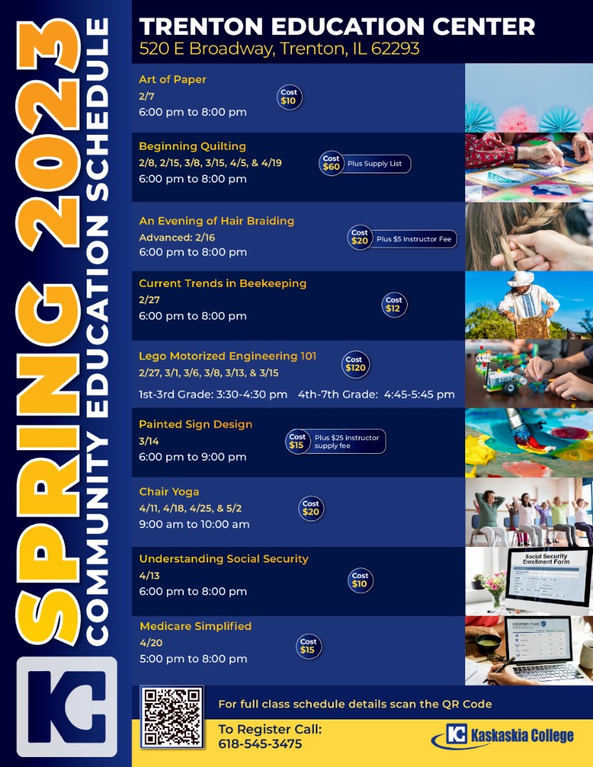 Wesclin CUSD 3 Kaskaskia College Trenton Education Center Events for Kids